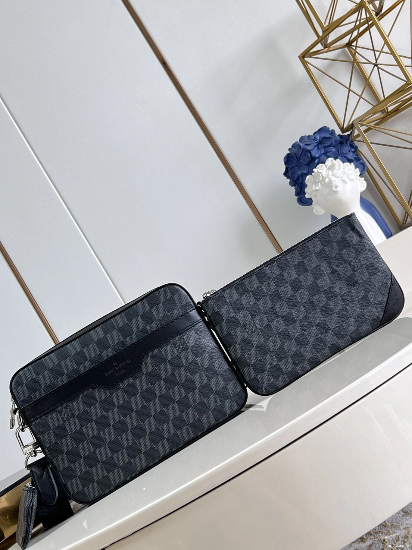 Aaa replica bags TRIO MESSENGER LOUIS VUITTON 0713